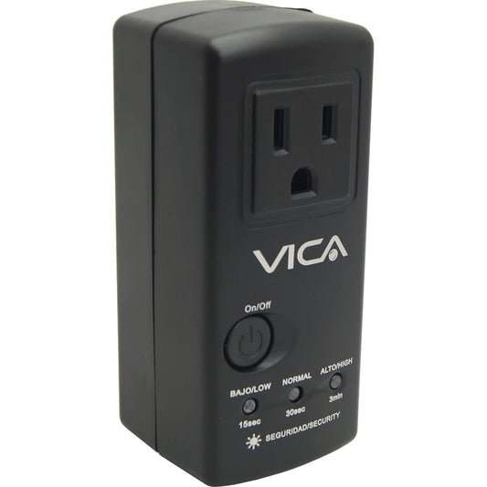 Protector de Voltaje VICA 900 Joules con Timer RJ11 NEMA 5-15R