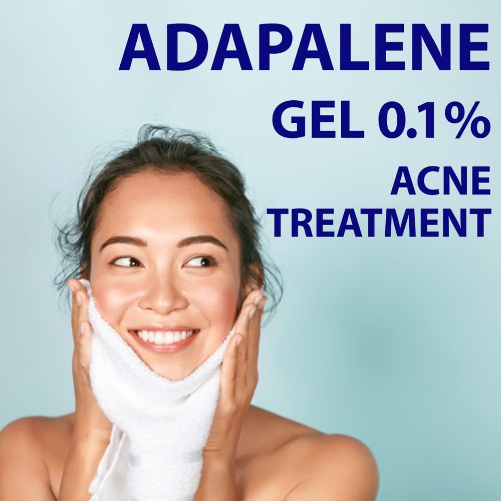 TARO- "Gel para el tratamiento del acné Taro Adapalene 0,1% sin parabenos (1,6 oz)