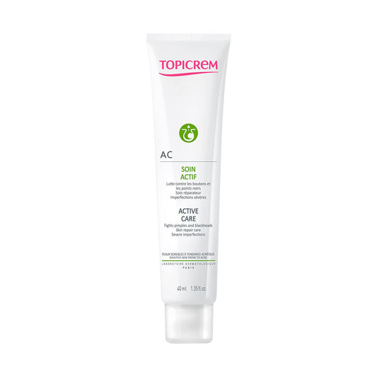 Topicrem AC Gel Cuidado Activo - Reduce las espinillas y puntos negros - 40 ml