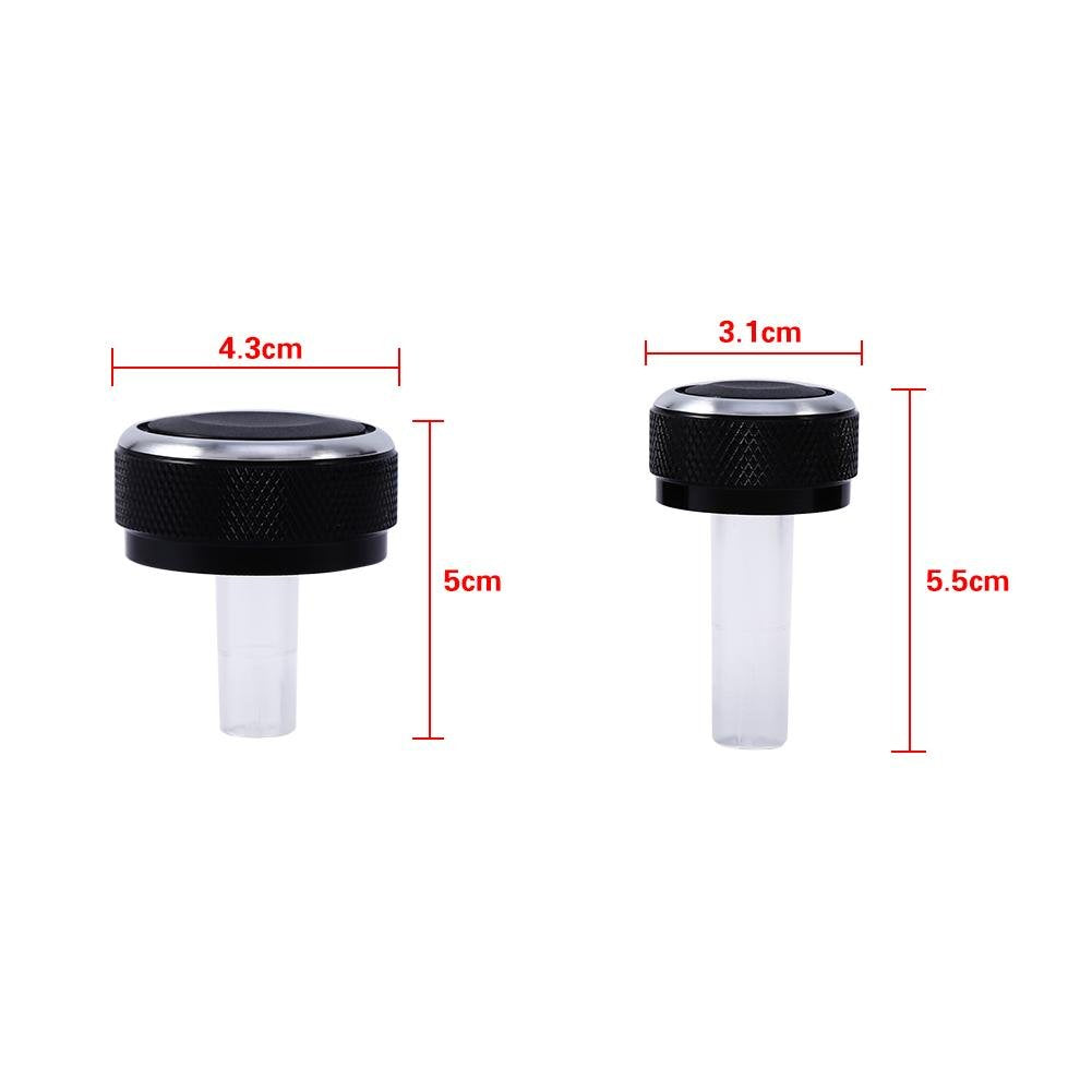 Perillas de Interruptor de Aire Acondicionado Qiilu para Heater Dash