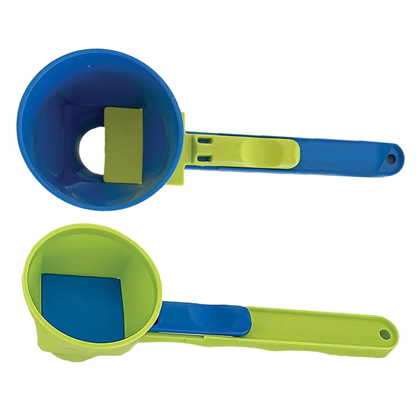 Cuchara Medidora De Embudo Powder Funnel Scoop Gimnasio Mango Largo Para Pre Workout