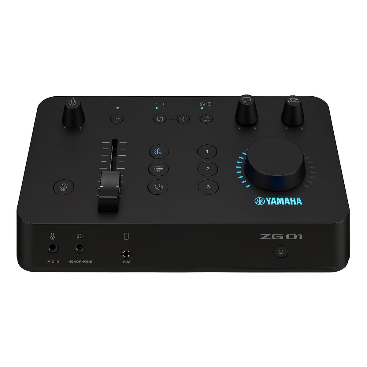 Mezclador de Audio Yamaha ZG01 Negro para Streaming de Juegos
