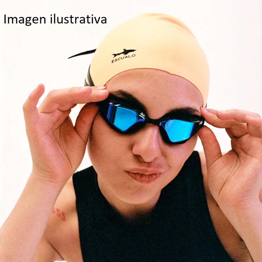 Goggles Natacion I Modelo Terminator I Protección UV I Para Adulto I Previene la entrada de agua I Color Blanco I Escualo I 1 pieza