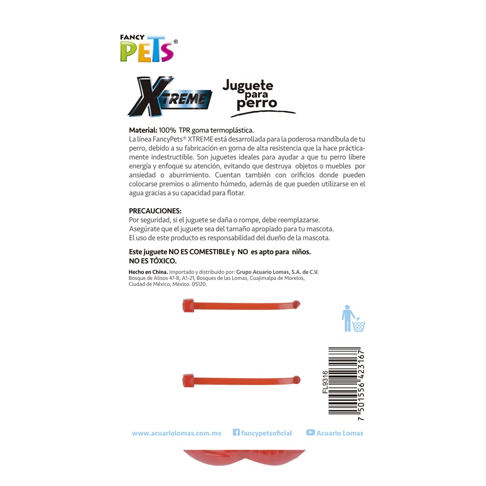 Juguete Forma de Hueso Fancy Pets Xtreme Mediano para Perro