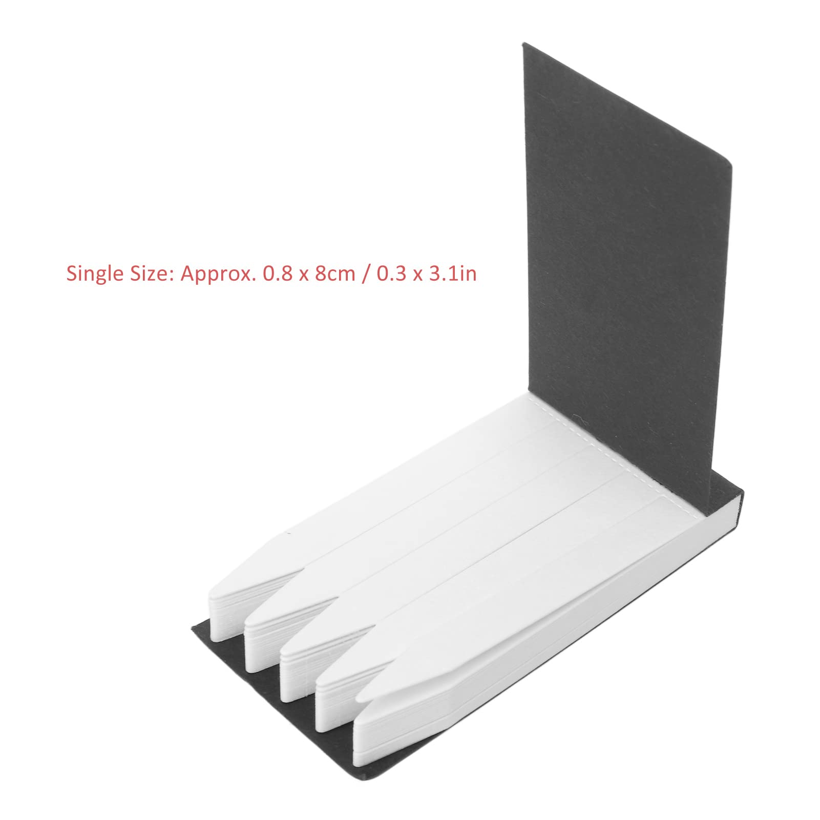 Papel de Prueba de Fragancias para Perfume: Pack de 100 Tiras con Cubierta Negra