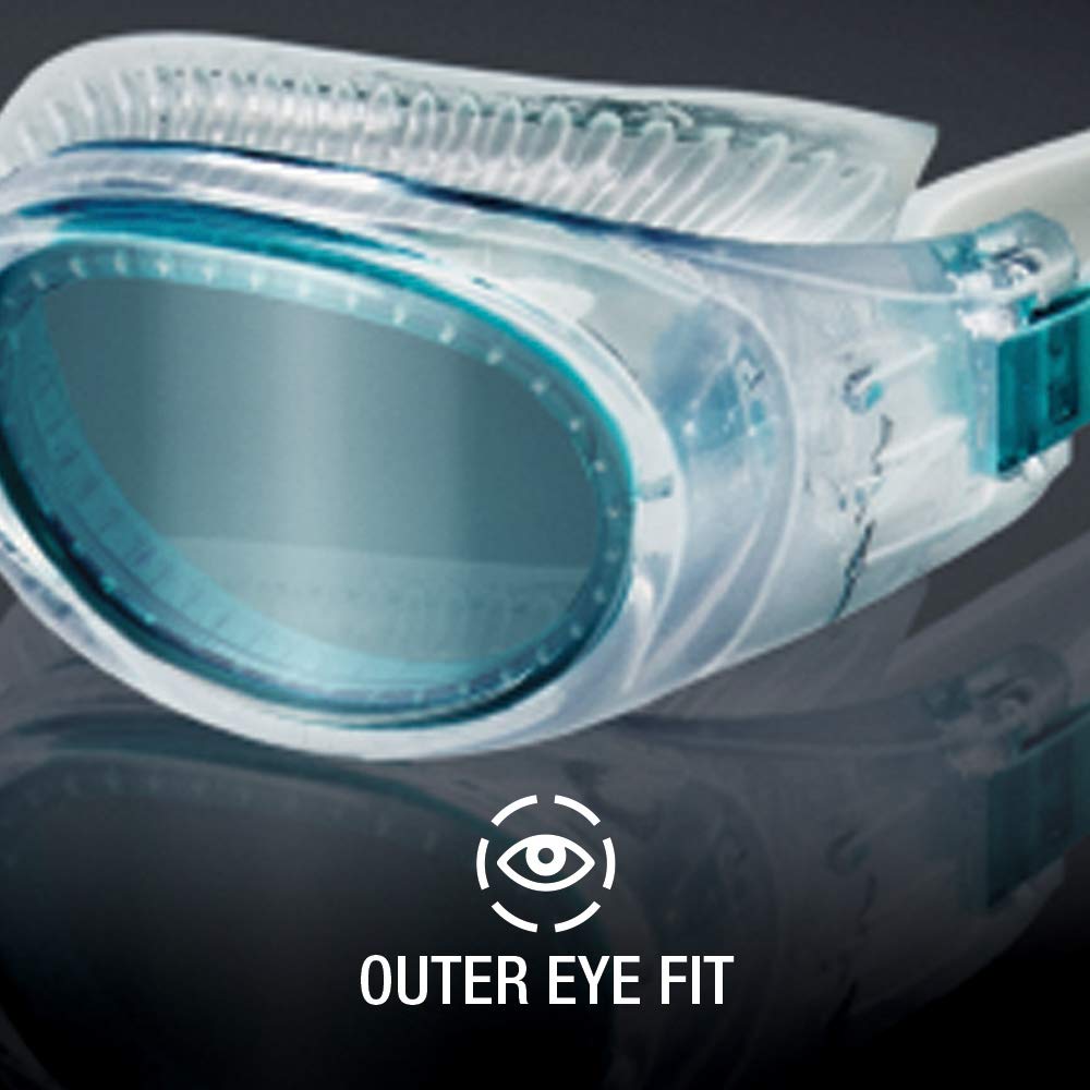 Speedo 7500638 Hydrospex Classic Goggles, Smoke Ice, One Size