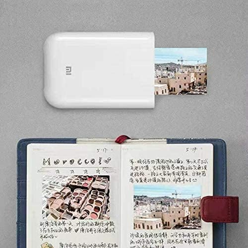 Impresora portátil Xiaomi mijia AR de 300 ppp para fotos, mini bolsillo con bricolaje compartido de 500 mAh, impresora de bolsillo (AR Zink).