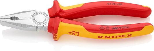 Knipex 03 06 200 Pinza Universal Cromado Vde 200 Mm