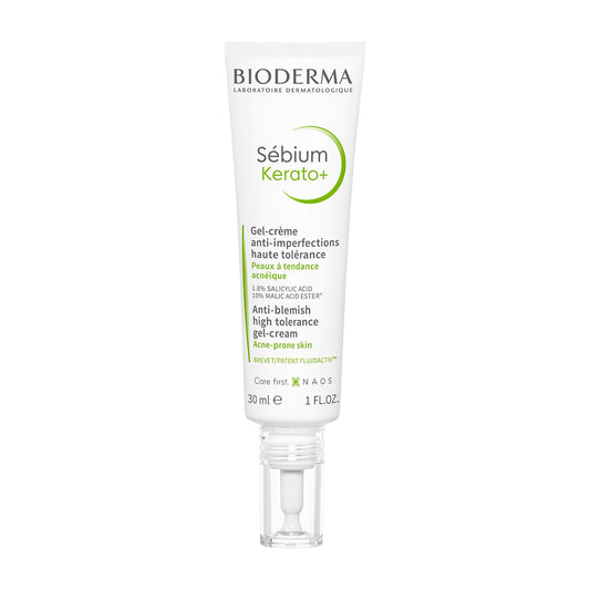 Bioderma Sébium Kerato + gel crema, 30 ml