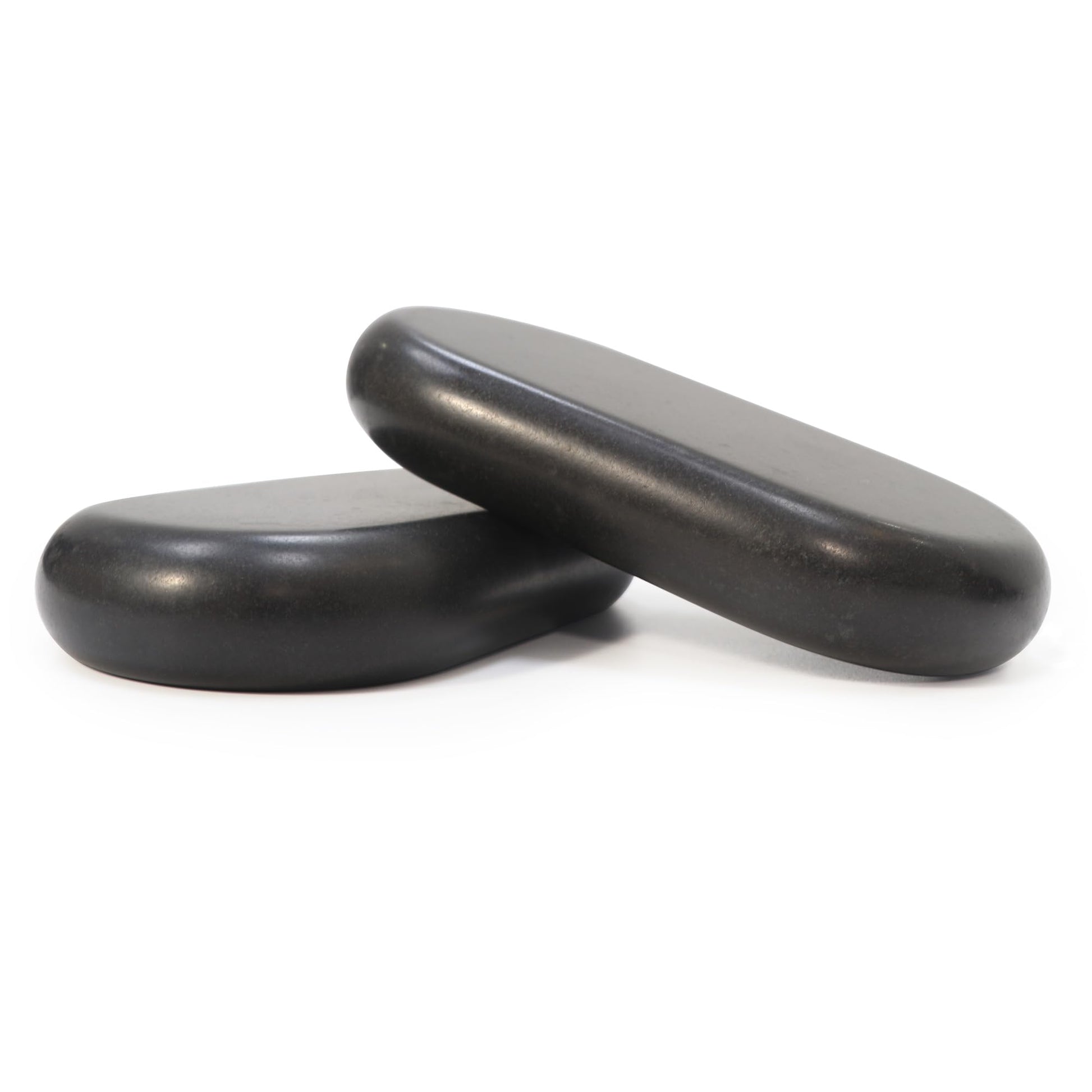 Pack de Piedras de Basalto Negro Master Massage Ovular Super XX Grande