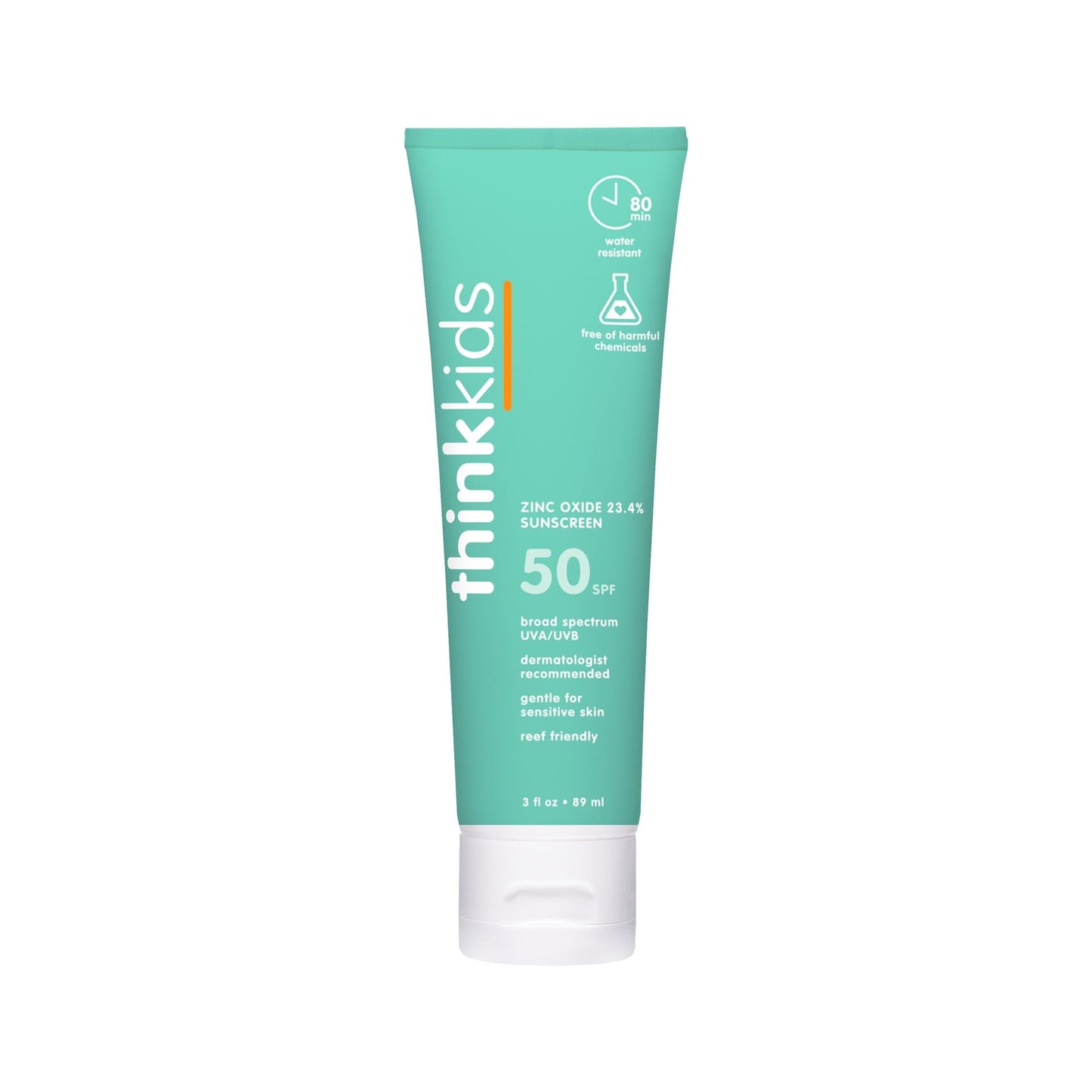 Protector Solar Thinksport SPF 50+ Resistente al Agua para Niños