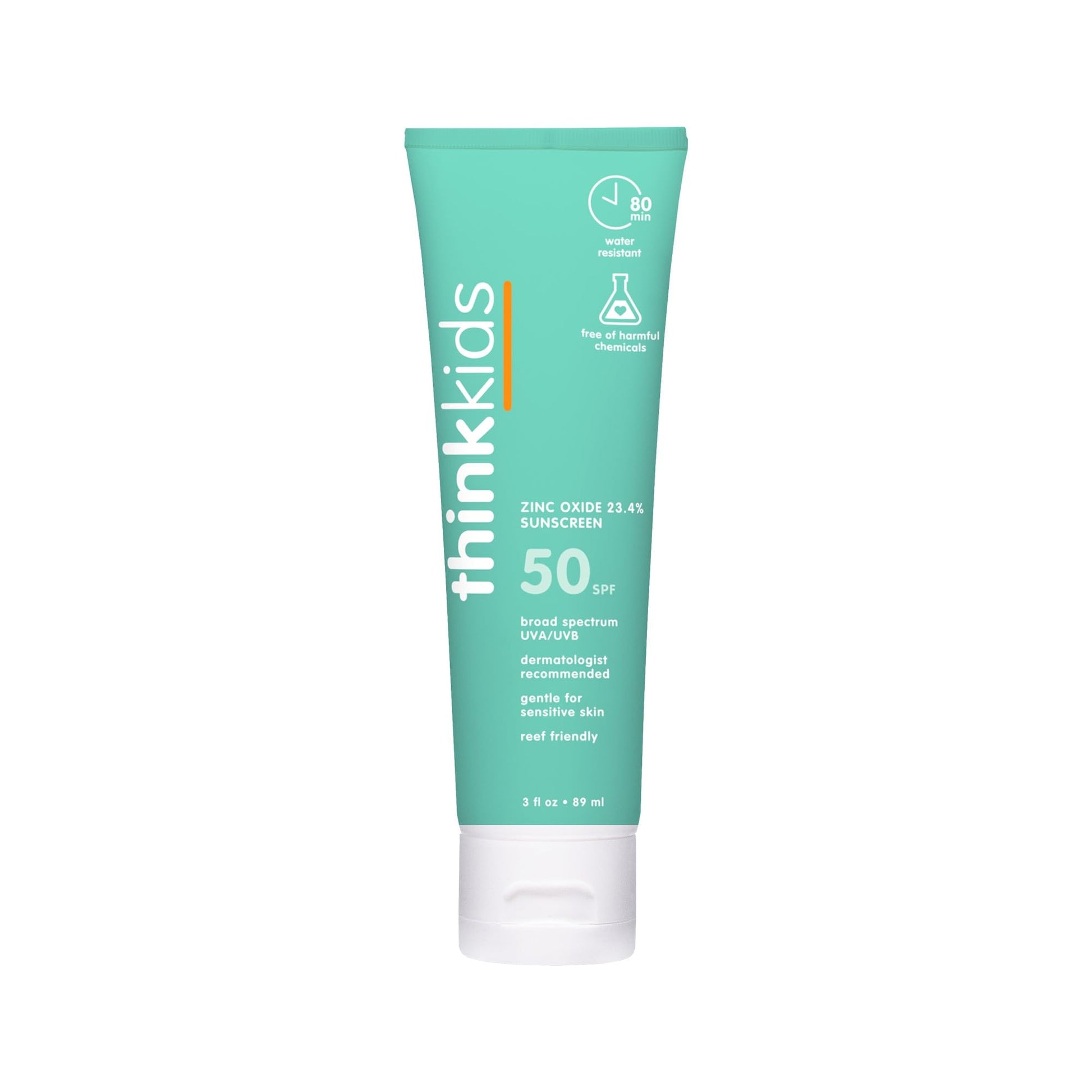 Protector Solar Thinksport SPF 50+ Resistente al Agua para Niños