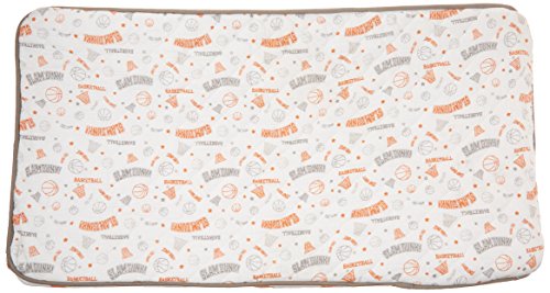 Bacati - Cambiador de muselina, Gris Y Naranja