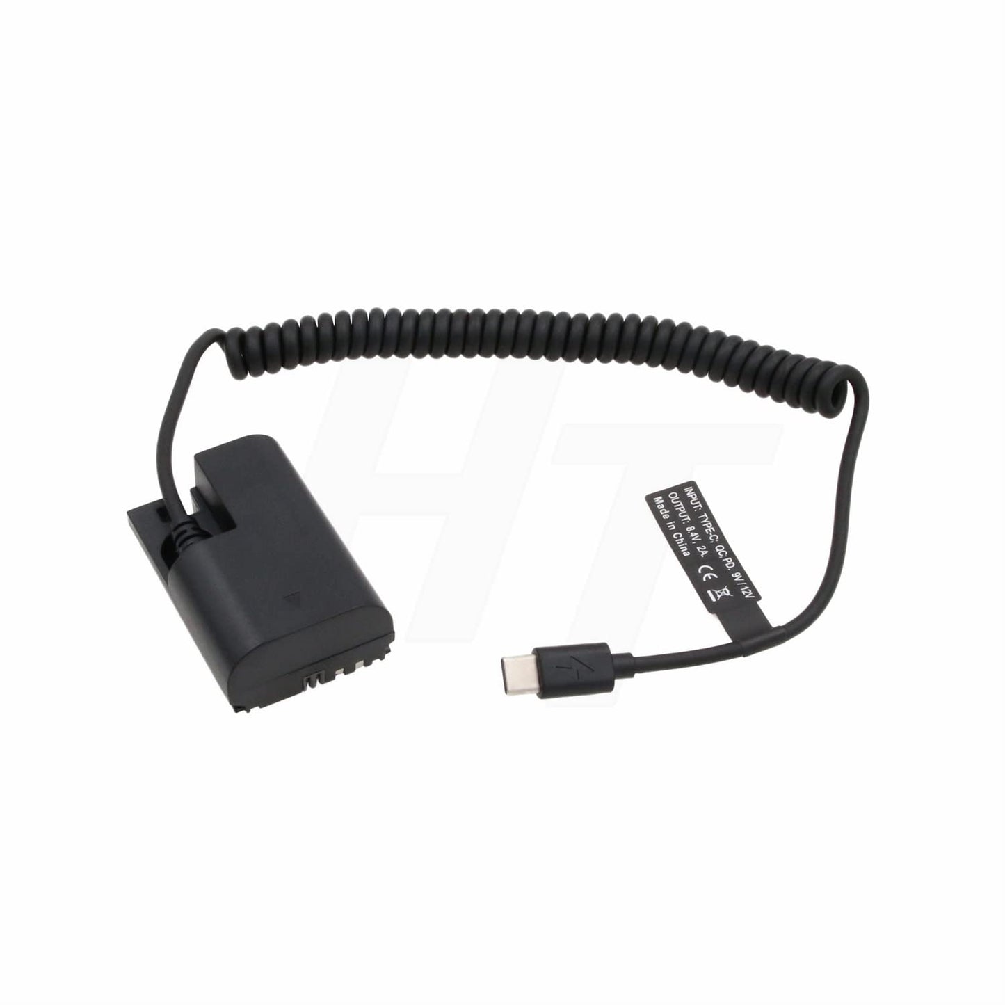 HangTon Power Bank PD QC USB Tipo C a LP-E6N Batería Dummy para Canon EOS R5 R6 5D3 7D II BMPCC 4K Cámara, Zacuto EVF