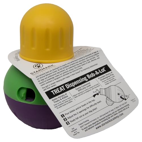 Juguete para Perro Starmark Amarillo Dispensador de Premios para Todas las Razas