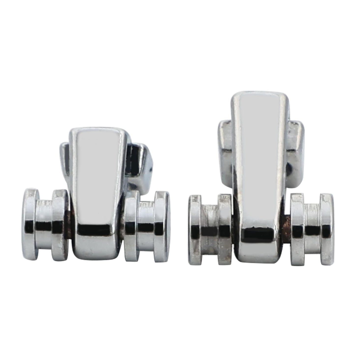OVSAL 2 PCS Stainless Steel Roller String Retainer for Electric Guitar String Tree String Guide Roller String Trees for Tele Telecaster Start Electric Guitar String Parts Chrome