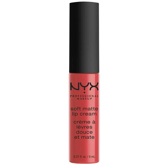 NYX Cosmetics Professional Maquillaje suave crema de labios mate, Manila, Tamaño grande
