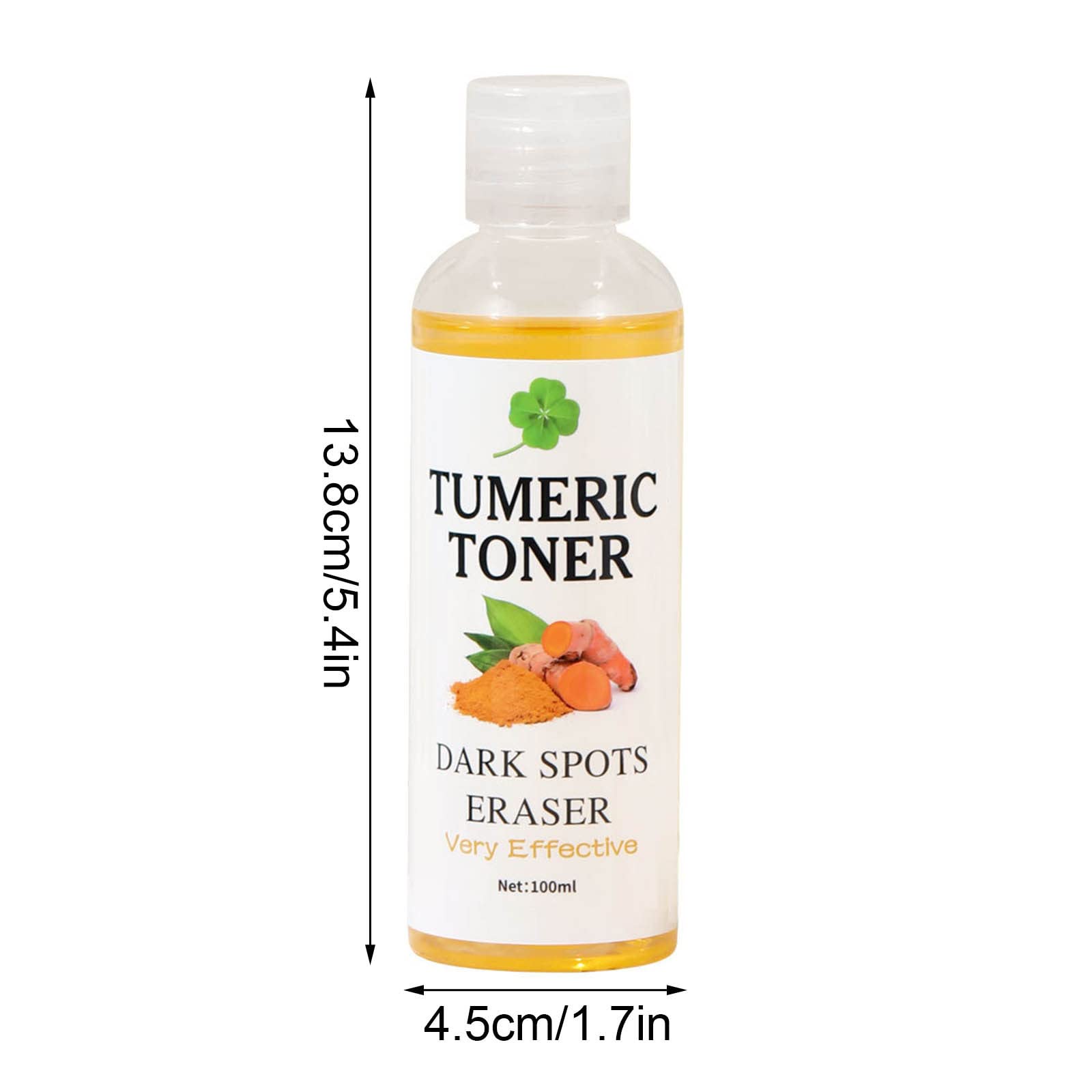 Crema diaria para la piel con cúrcuma y eliminador de manchas negras, 100 ml