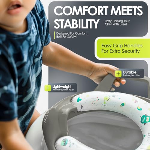 bbluv Poti asiento entrenador para baño - Grey