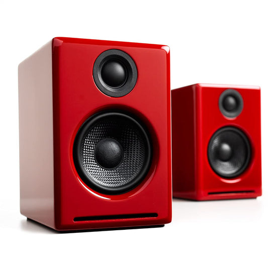 Audioengine Altavoces de Escritorio inalámbricos Bluetooth A2 Plus: Altavoces de computadora de 60 W para música y Juegos