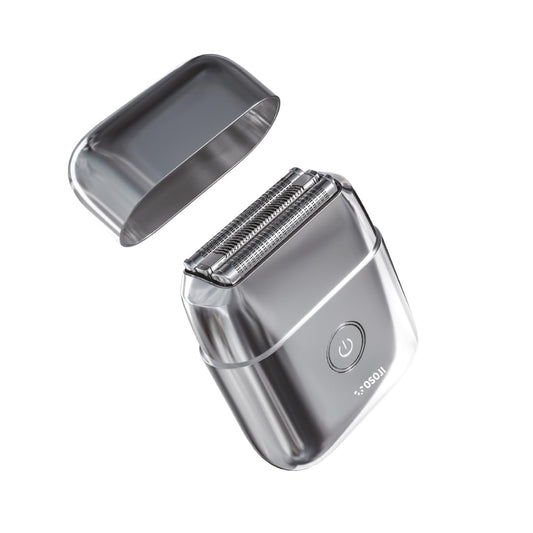 Afeitadora Eléctrica OSOJI Plateado Shaver 1 Recargable para Afeitado Apurado y Suave