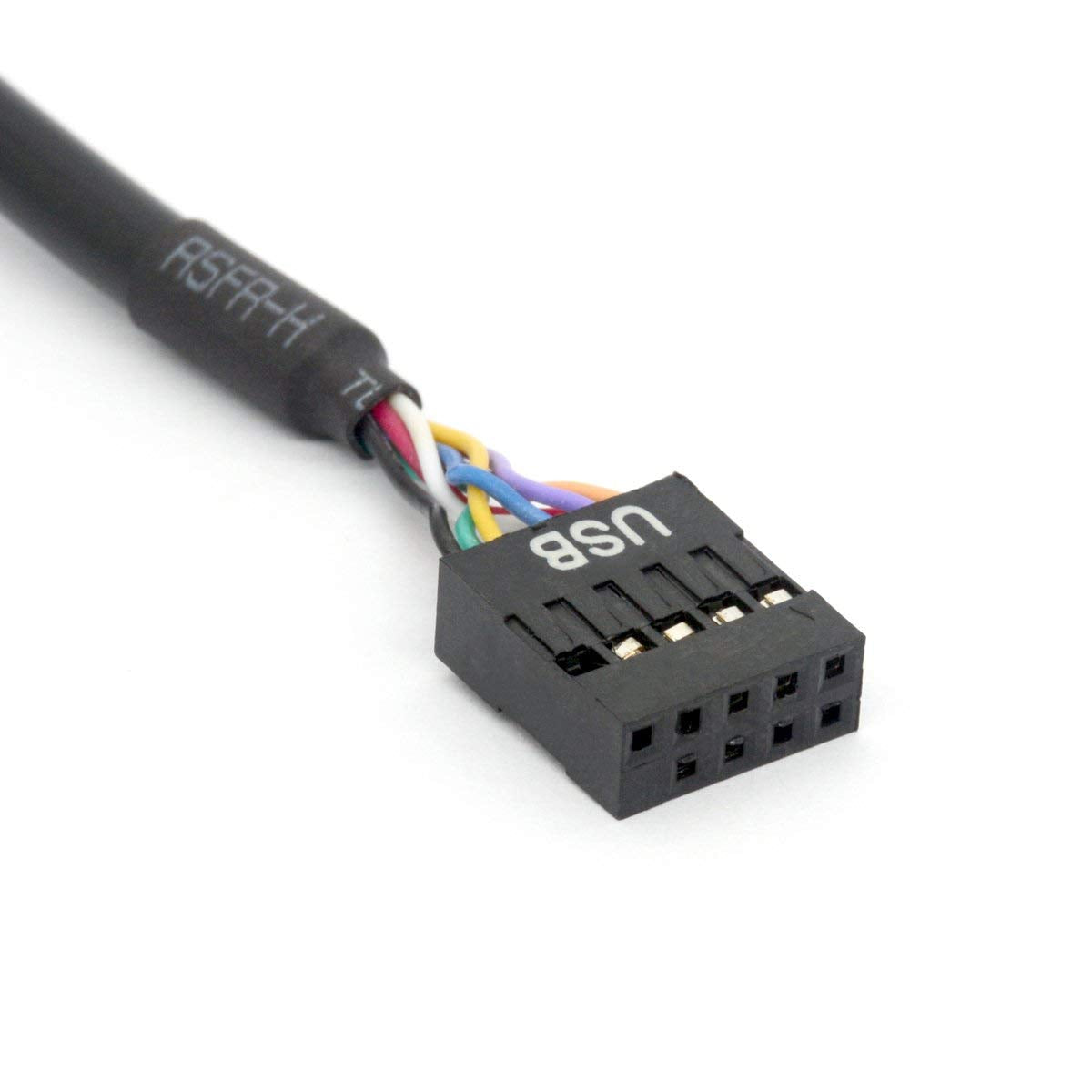Placa Base USB 2.0 Tipo A Hembra Cable 12 cm