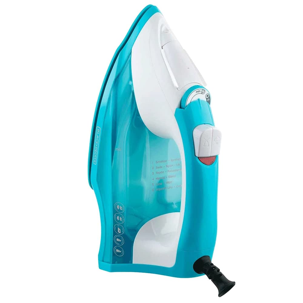 Plancha de Vapor Black + Decker Azul Ligth & Easy