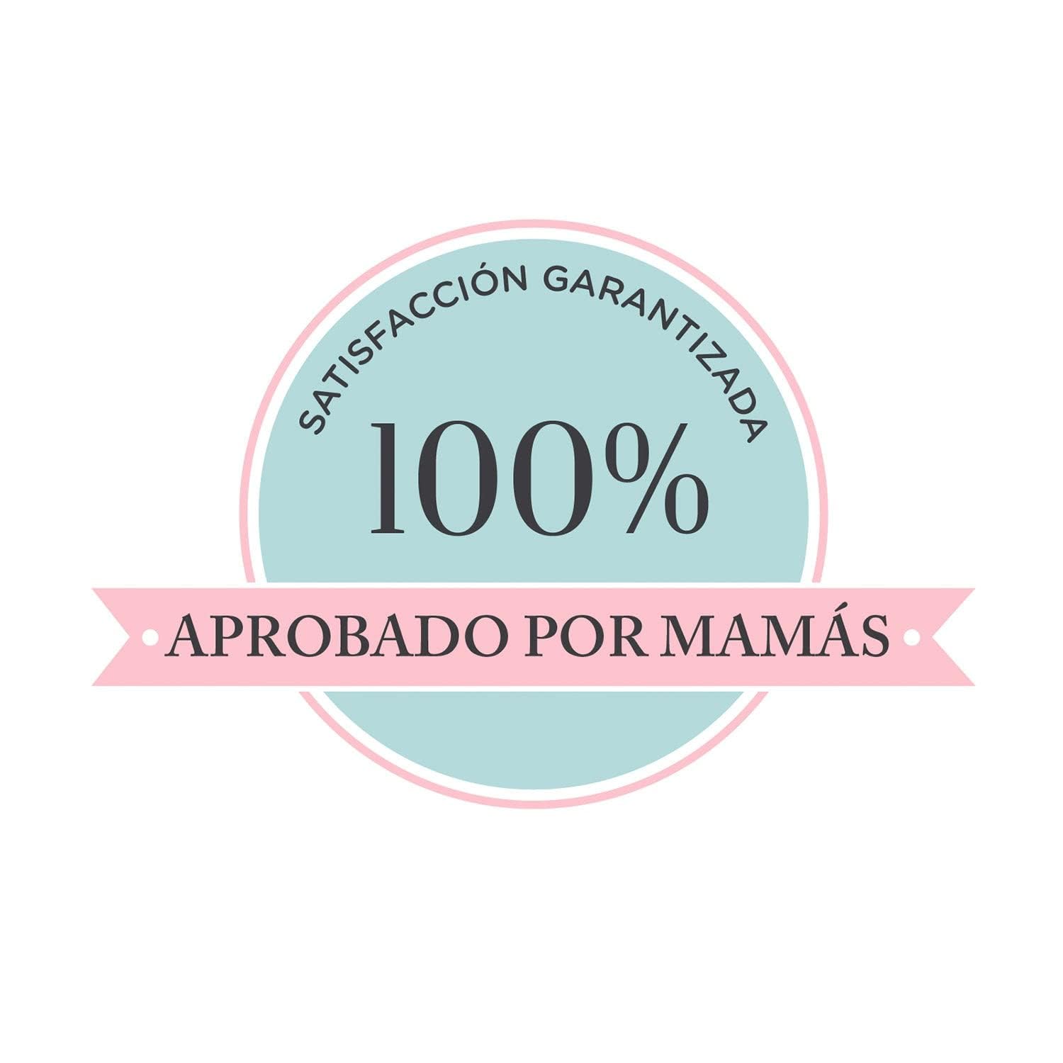 Nap Baby Funda para Porta Bebé, Silla para Bebé ó Autoasiento con resorte ajustable, en 100% algodón, hipoalargénica - Estrellitas Terra
