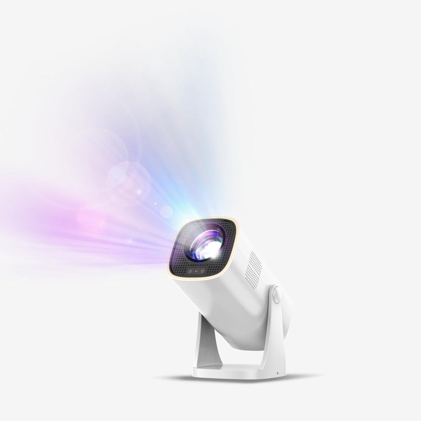 Philips, Neopix 244 - Proyector de cine en casa, Full HD 1920 x 1080p, 250 lúmenes, fuente de luz LED, sonido estéreo 2 x 3 W, color gris