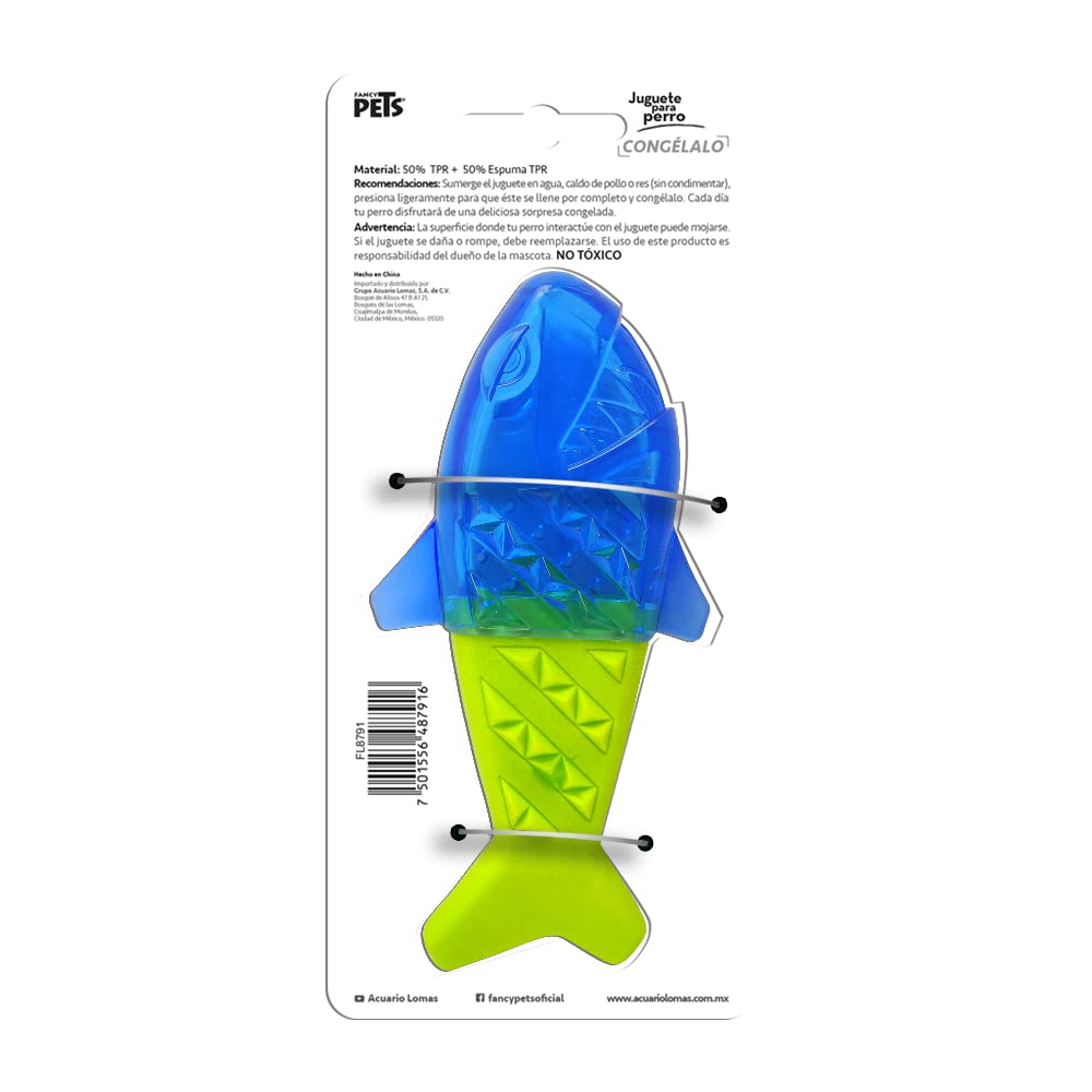Juguete Fancy Pets Pez Rellenable Congelable Cool