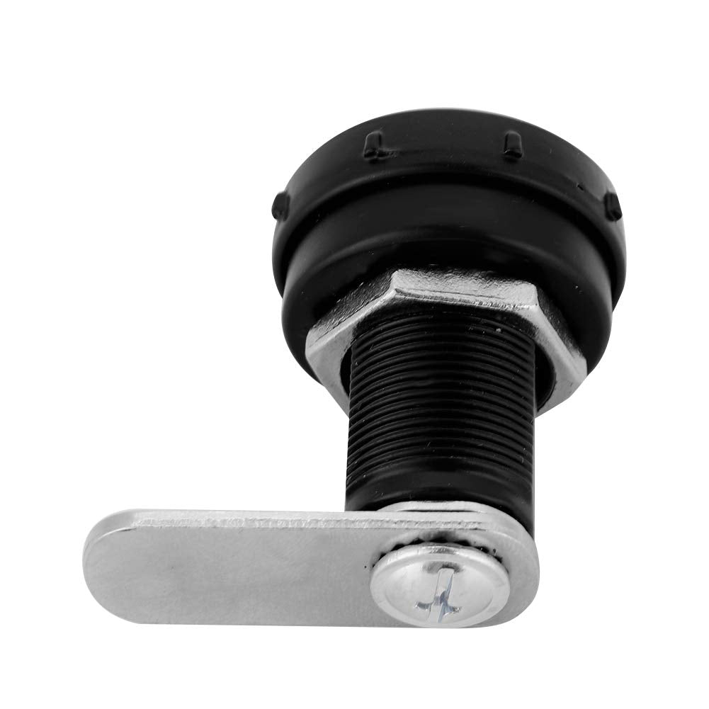 Garosa Cerradura codificada Combinación de código de 3 dígitos Plata Aleación de Zinc Conveniente CAM Contraseña Cerradura Gabinete Cajón Armario Seguridad Codificación Cerradura(L=24 13~18mm espesor)
