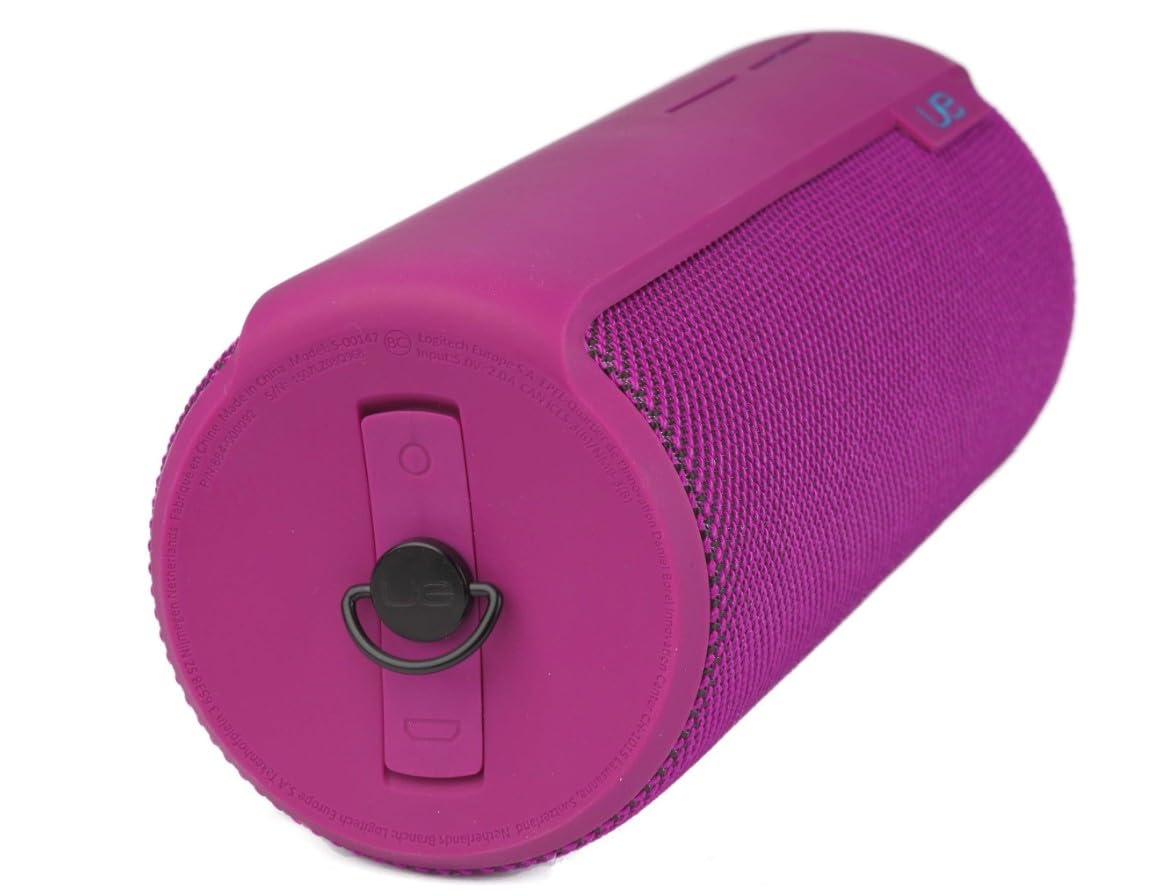 Ultimate Ears UE MEGABOOM - Altavoz inalámbrico Bluetooth impermeable y a prueba de golpes, ciruela (reacondicionado)