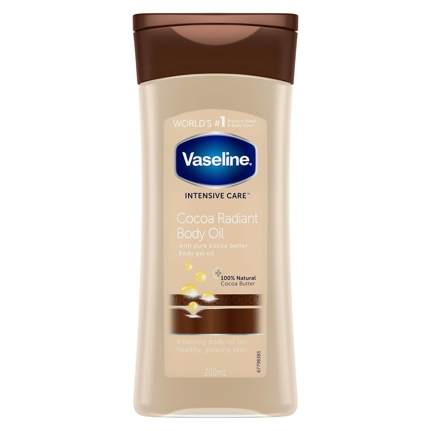 Gel Aceite Corporal Vaseline Cocoa Radiant 6.8 oz