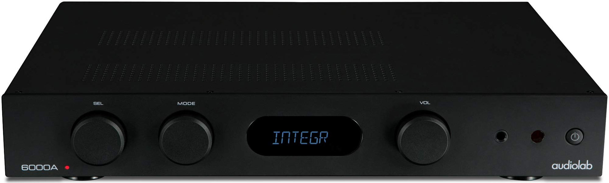 Audiolab 6000A amplificador estéreo integrado de 100 vatios/Bluetooth DAC - Negro
