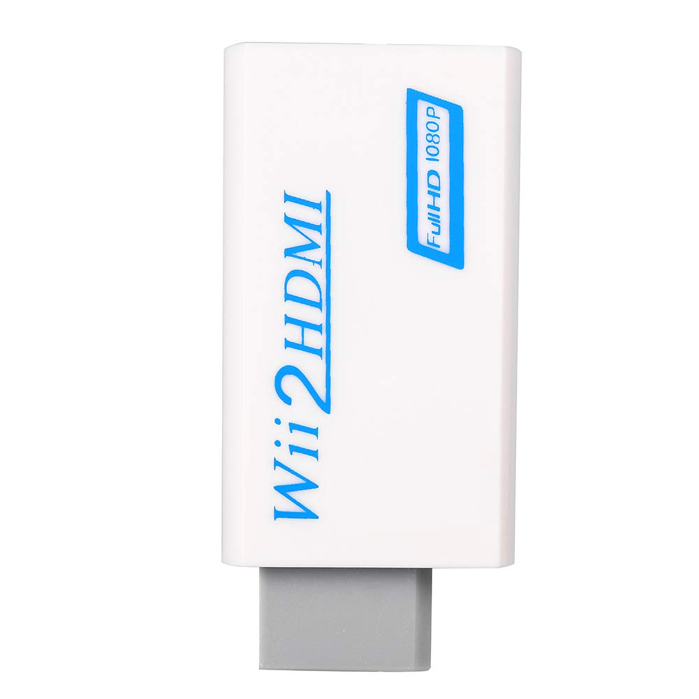 Zerone Wii a convertidor, adaptador de salida 720P/1080P para entusiasta del juego de salida, compatible con todos los modos de visualización Wii
