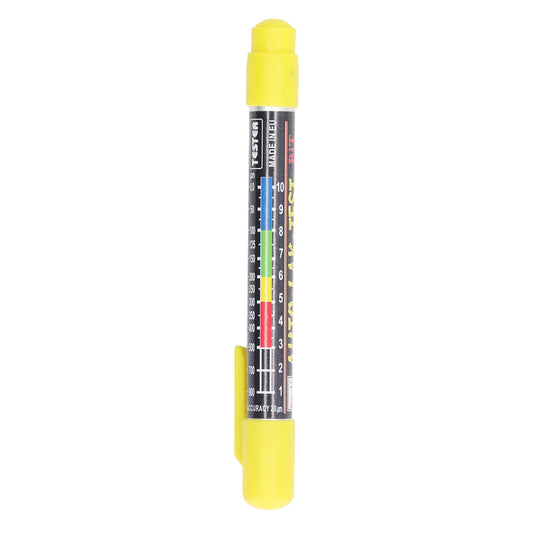 LiebeWH Probador de Espesor de Pintura Pluma de Prueba de Revestimiento de Coche Resistente al Agua Herramienta de Prueba de Pintura de Coche Punta Magnética para Automóvil, iqs8d7tomg