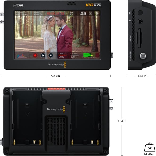 Blackmagic Video Assist 5 12G HDR extensión de la garantía