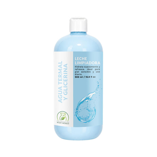 Leche Desmaquillante Agua Termal y Glicerina 500 Ml Productos Mart Mexico