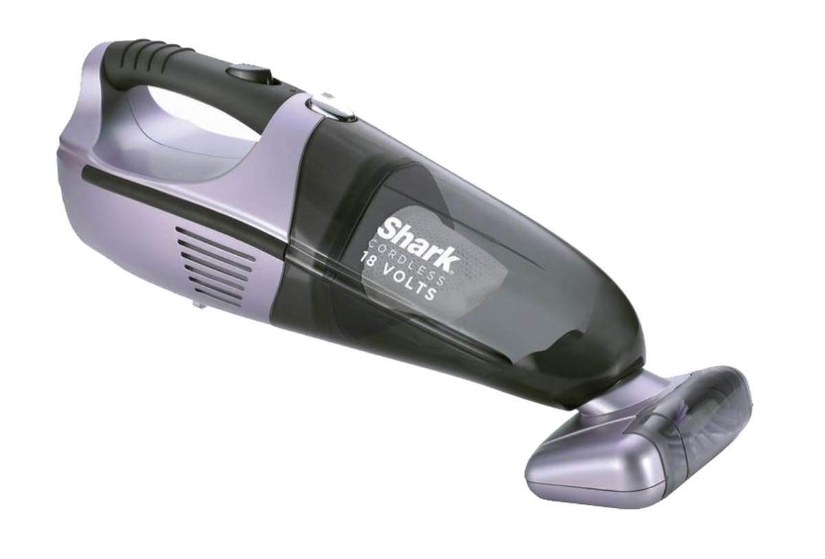 Shark Pet-Perfect II Aspiradora de Mano inalámbrica sin Bolsa para alfombras y Suelos Duros con tecnología Twister y batería Recargable (SV780), Lavanda