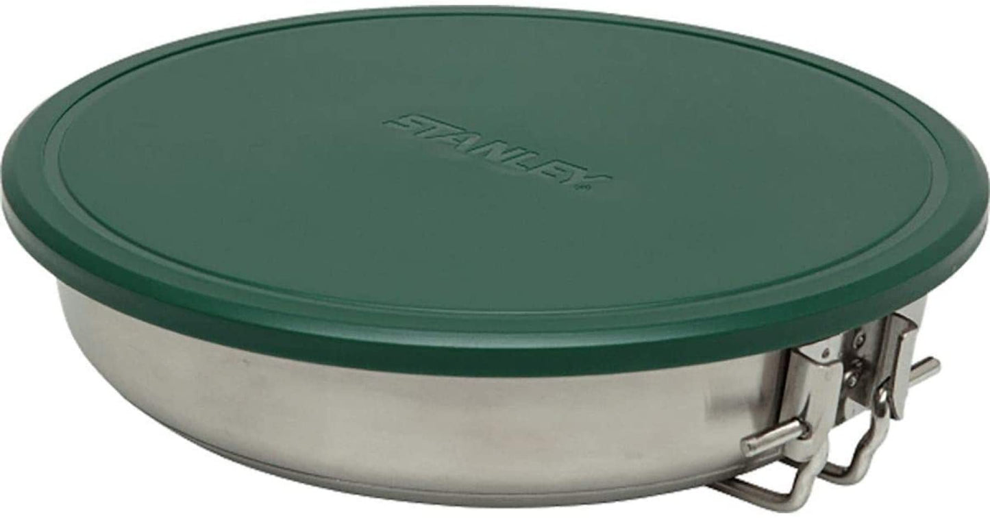 Juego de Utensilios de Cocina Stanley Adventure Acero Inoxidable 9 Piezas con Sartén, Utensilios y Platos