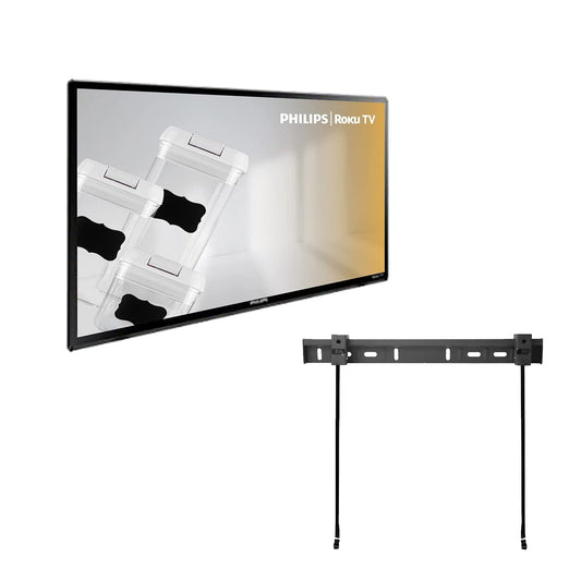 Philips Television de 32 Pulgadas Serie 4 Class HD 720p Smart TV Compatible con Alexa y Google Assistant (Sin Bases) + Soporte de Pared (Reacondicionado)