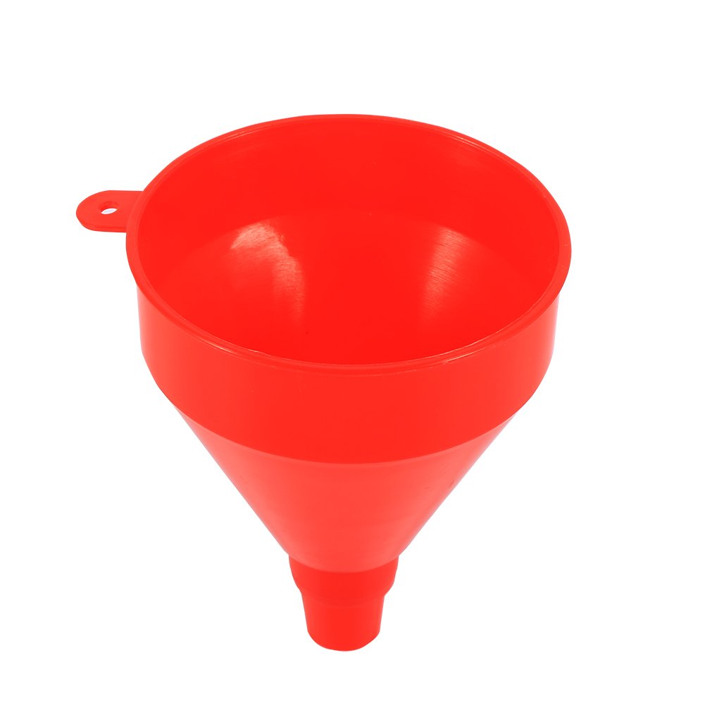 Embudo de Aceite Flexible de Plástico para Coche con Boquilla Grande y Manguera