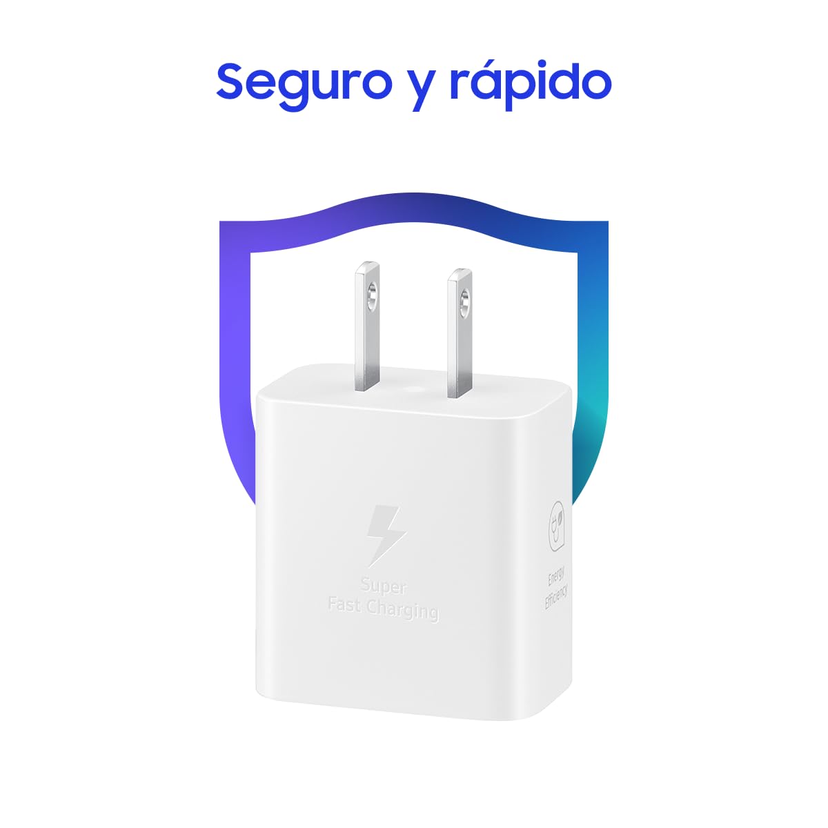 Adaptador de Corriente USB-C SAMSUNG 25W Blanco Compacto