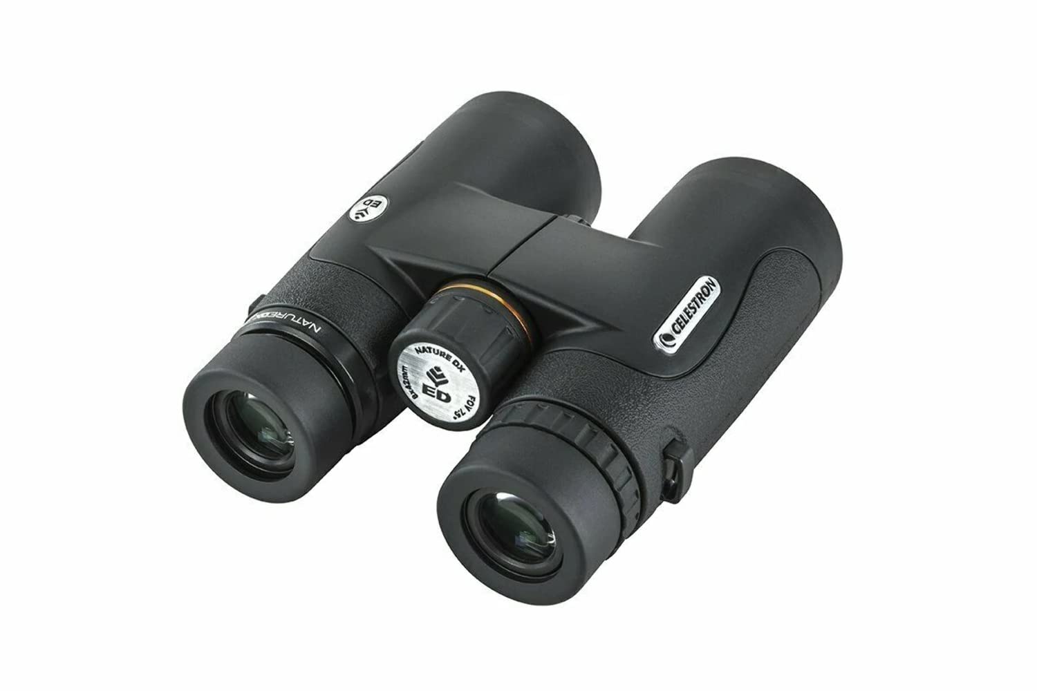 Celestron Naturaleza DX ED 8x42 Premium Binoculares – Binoculares para Exteriores y observación de Aves – Totalmente de Revestimiento múltiple con prismas BaK-4 – Blindados de Goma