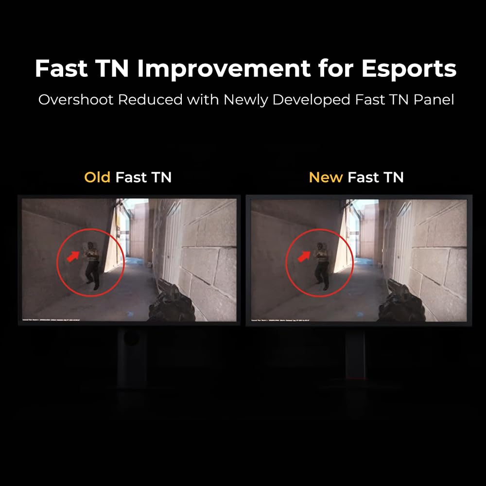 BenQ Monitor Zowie Xl2566x+ 400hz con Respuesta de 1 Ms especializado para Esports, 24.1"