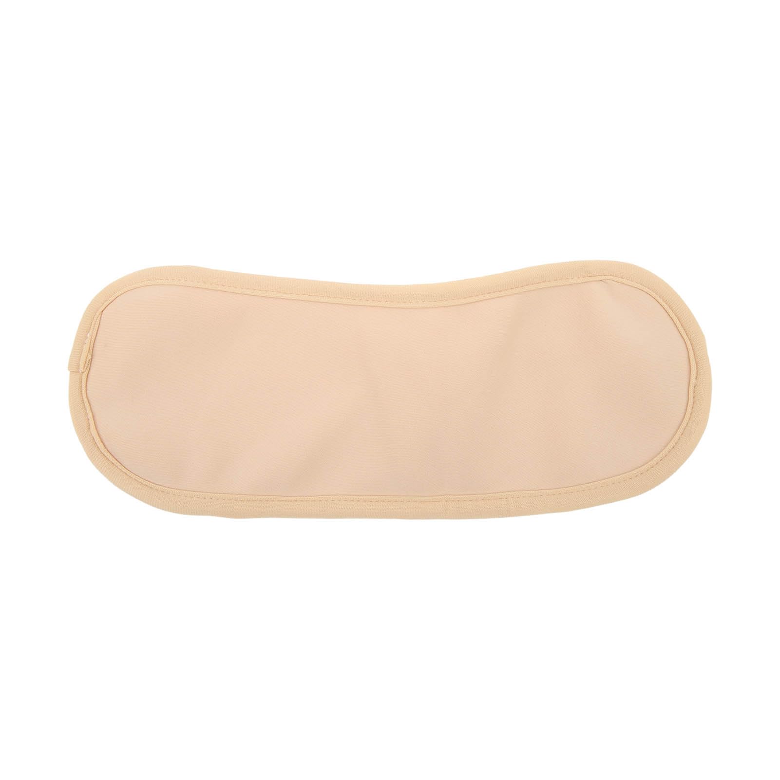 Kit de Paquete de Aceite de Ricino, Previene Fugas Tamaño Reutilizable Ajuste Correa Elástica de Envoltura de Aceite de Ricino para el Cuello (Caqui)