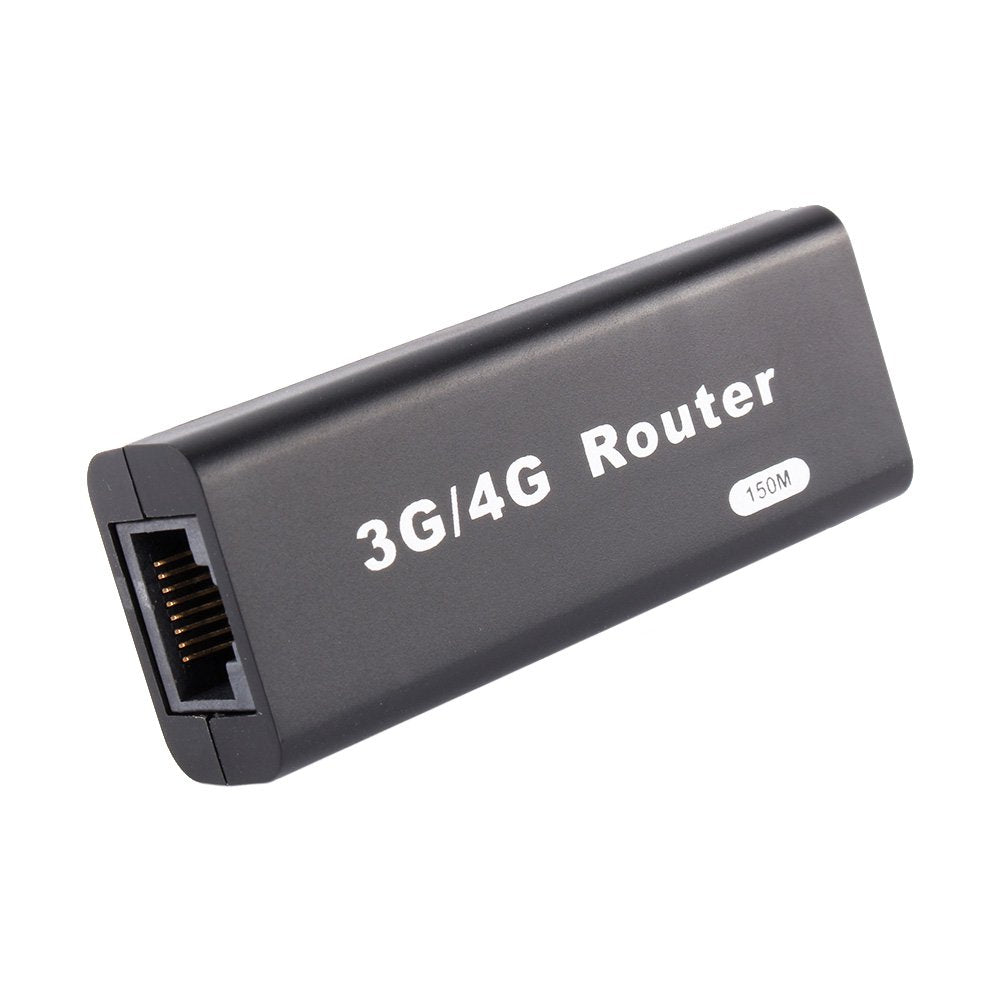 Mini Router inalámbrico portátil USB RJ45 3G 4G, 150 Mbps, Mini Router WiFi de Alta Velocidad de transmisión de Datos, Compatible con OS Andriod Linux, Plug and Play