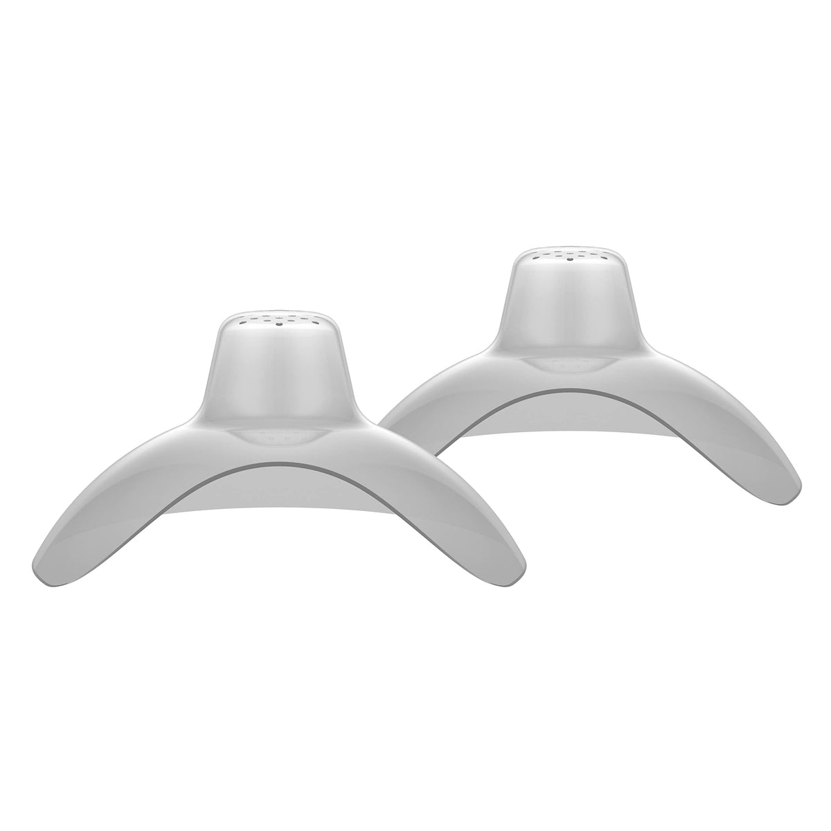 Dr. Brown's - Protectores para pezones con funda, tamaño 2-25 mm en adelante, ajuste elástico, para dificultades de pestillo, pezones planos/invertidos, protector para pezones de silicona