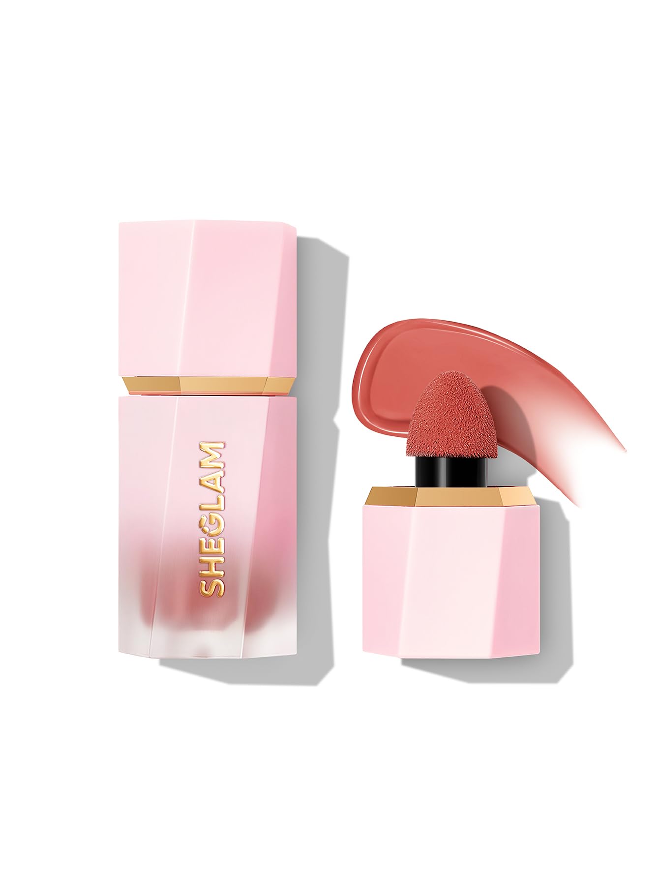 SHEGLAM Maquillaje con rubor líquido Color Bloom para mejillas con acabado mate - Devoted