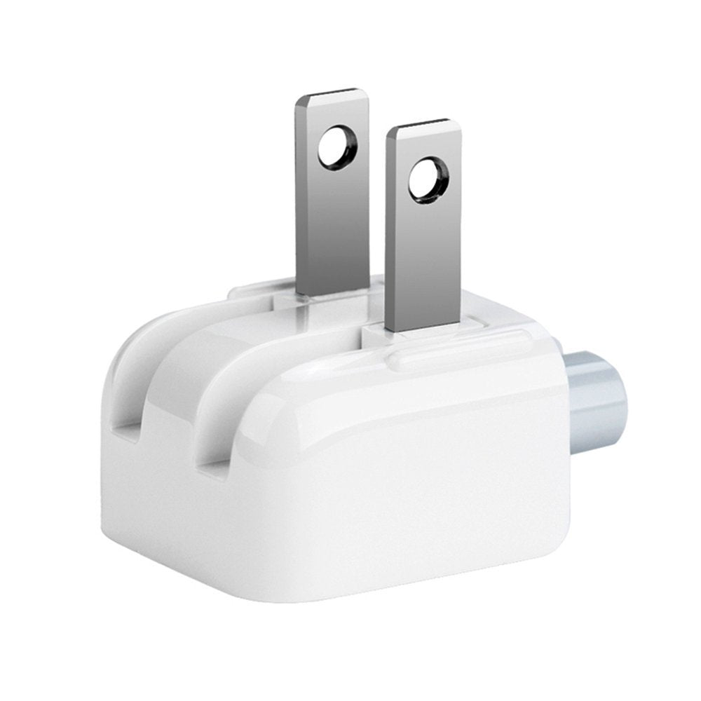 BEYEE Adaptador de corriente CA plegable de pared, cabeza de pato, enchufe estándar de EE. UU., compatible con MaBook Pro Air/Maci Book/teléfono/cápsula adaptador de corriente CA (paquete de 2)